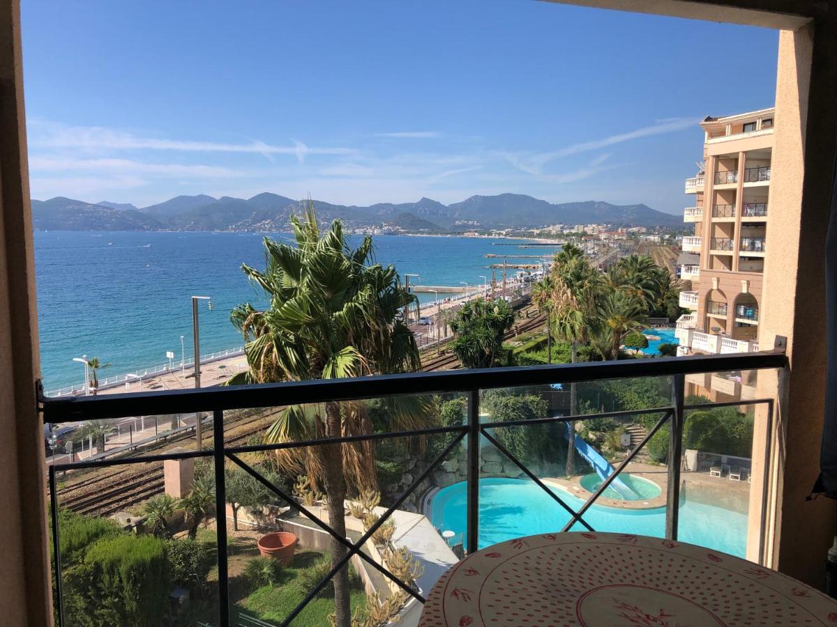 Cannes Apartment With Sea View, Aircondition And Parking Extérieur photo