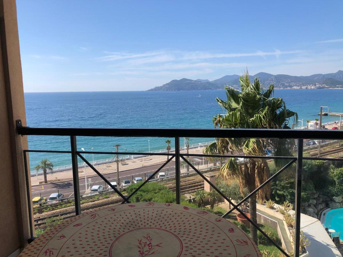 Cannes Apartment With Sea View, Aircondition And Parking Extérieur photo