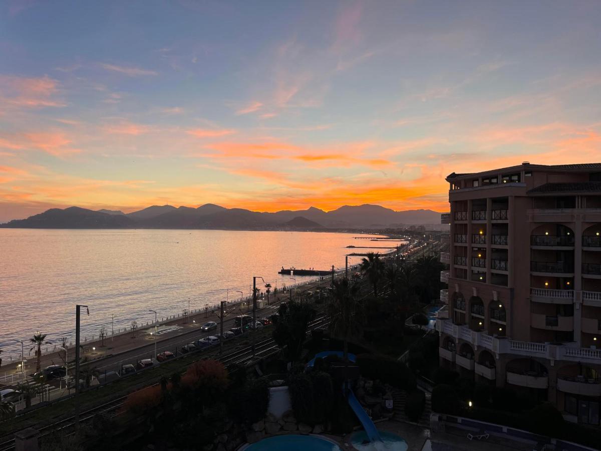 Cannes Apartment With Sea View, Aircondition And Parking Extérieur photo