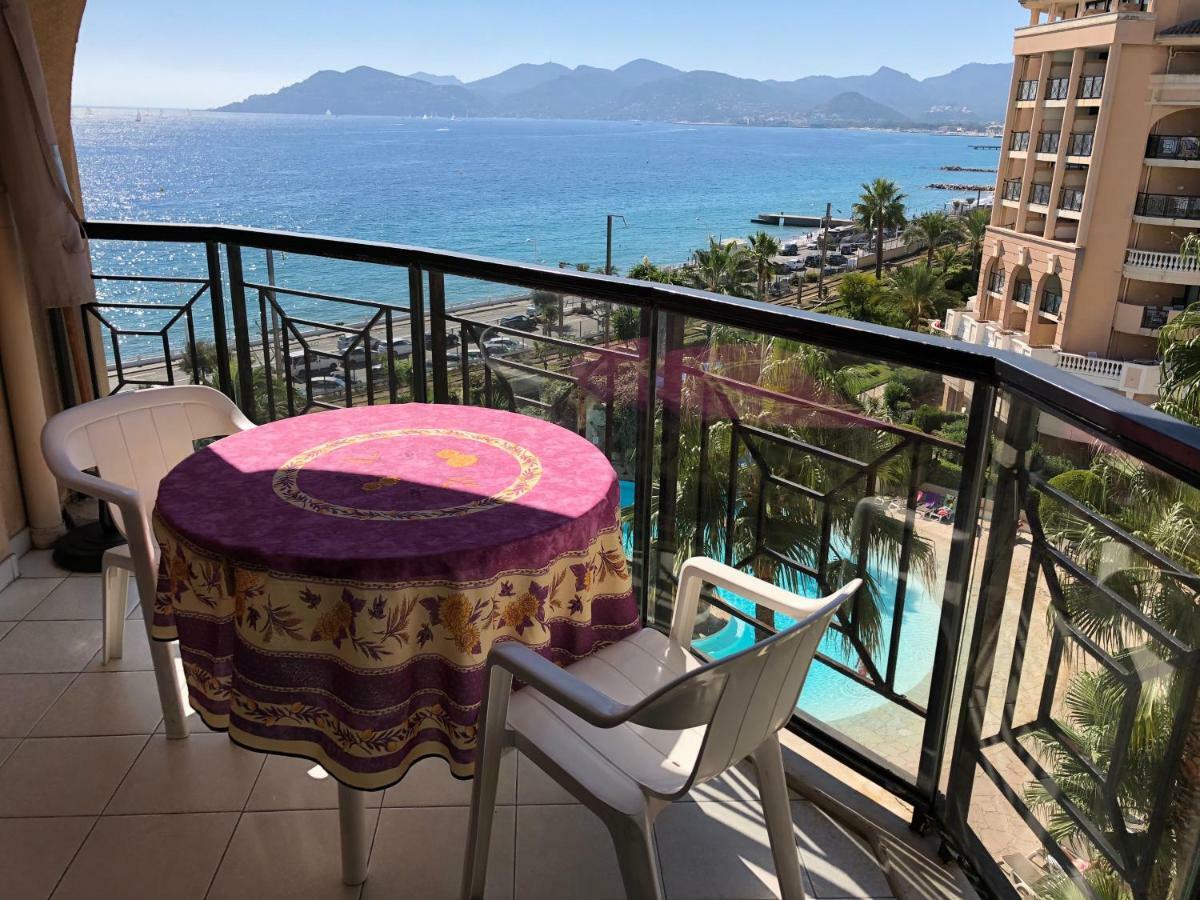 Cannes Apartment With Sea View, Aircondition And Parking Extérieur photo