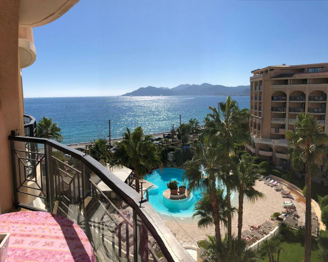Cannes Apartment With Sea View, Aircondition And Parking Extérieur photo